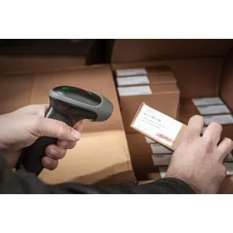 DIGITUS ručni 2D skener crtičnog koda, na baterije, kompatibilan s Bluetoothom i QR kodom, 200 skeniranja/s, s držačem DIGITUS ručni 2D skener crtičnog koda, na baterije, kompatibilan s Bluetoothom i QR kodom, 200 skeniranja/s, s držačem