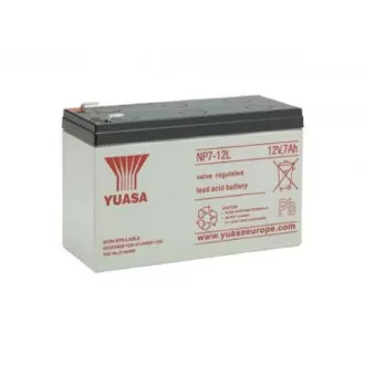 Fukawa YUASA NP7-12L (12V; 7Ah; faston F2-6.3mm; životni vijek 5 godina)