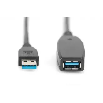 Duljina aktivnog produžnog kabela Digitus USB 3.0: 20 m Duljina aktivnog produžnog kabela Digitus USB 3.0: 20 m