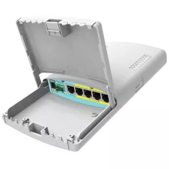 MikroTik RouterBOARD RB960PGS-PB PowerBox Pro, 5xGLAN (4x PoE-OUT), Vanjski, npr. adapter, ROS L4, montažni set