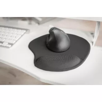 DIGITUS Ergonomska podloga za miša s naslonom za dlan, crna DIGITUS Ergonomska podloga za miša s naslonom za dlan, crna