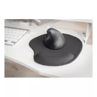 DIGITUS Ergonomska podloga za miša s naslonom za dlan, crna DIGITUS Ergonomska podloga za miša s naslonom za dlan, crna