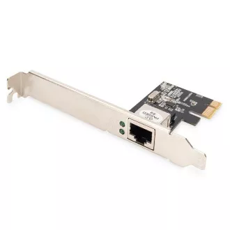 DIGITUS Gigabit Ethernet PCI Express mrežna kartica, niskoprofilni nosač, Realtek RTL8111H