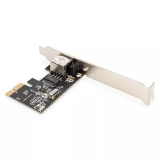 DIGITUS Gigabit Ethernet PCI Express mrežna kartica, niskoprofilni nosač, Realtek RTL8111H