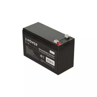 2-Power 2P7-12 12V 7Ah VRLA baterija F2 (Faston 250)