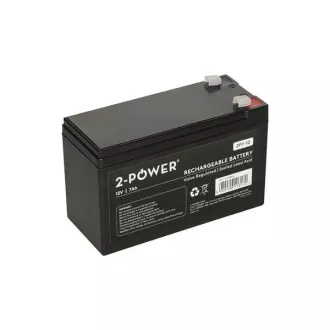 2-Power 2P7-12 12V 7Ah VRLA baterija F2 (Faston 250)