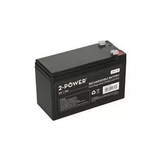 2-Power 2P7-12 12V 7Ah VRLA baterija F2 (Faston 250)