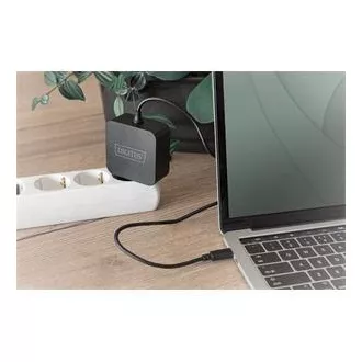 DIGITUS Punjač za laptop USB-C Napajanje 65W PD3.0 DIGITUS Punjač za laptop USB-C Napajanje 65W PD3.0