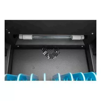 DIGITUS mobile desktop punjač za tablete do 14 inča, 10 uređaja. UV-C, USB-C (do 20 W po uređaju