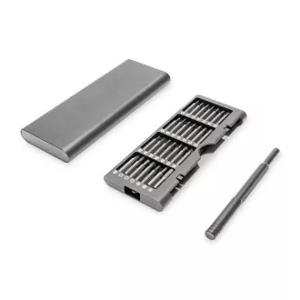 Digitus 57-dijelni set preciznih mehaničkih odvijača za mobitel, laptop, PC, sat, naočale, konzolu. Digitus 57-dijelni set preciznih mehaničkih odvijača za mobitel, laptop, PC, sat, naočale, konzolu.