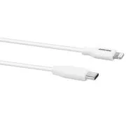 AVACOM MFIC-40W kabel USB-C - Lightning, MFi certifikat, 40cm, bijeli