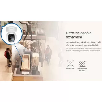 TP-Link Tapo C212 - IP kamera s nagibom i WiFi, 3MP (2304 x 1296), ONVIF