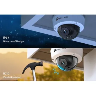 TP-Link VIGI C230I (4 mm) Dome kamera, 3 MP, 4 mm TP-Link VIGI C230I (4 mm) Dome kamera, 3 MP, 4 mm