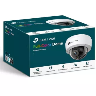 TP-Link VIGI C240 (4 mm) kupolasta kamera, 4 MP, 4 mm, puna boja