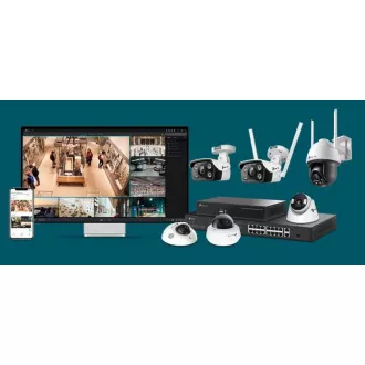 TP-Link VIGI C240 (4 mm) kupolasta kamera, 4 MP, 4 mm, puna boja