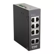 Neupravljani prekidač D-Link DIS-100E-8W s 8 priključaka i 8 x 10/100 BaseT(X) priključaka