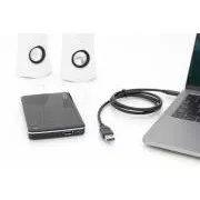 Digitus USB tip C priključni kabel tip C na AM/M 1,0 m sve funkcije Gen2 3A 10 GB verzija 3.1 CE plava