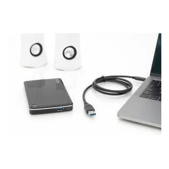 Digitus USB tip C priključni kabel tip C na AM/M 1,0 m sve funkcije Gen2 3A 10 GB verzija 3.1 CE plava