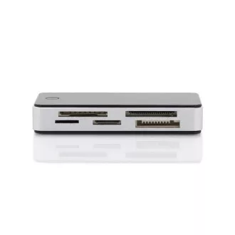 DIGITUS USB 3.0 čitač kartica s USB priključnim kabelom 1m Podržava MS / SD / SDHC / MiniSD / M2 / CF / MD / SDXC kartice