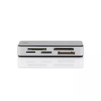DIGITUS USB 3.0 čitač kartica s USB priključnim kabelom 1m Podržava MS / SD / SDHC / MiniSD / M2 / CF / MD / SDXC kartice