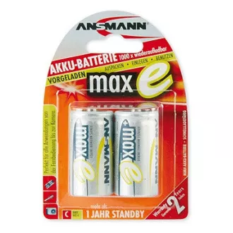 Ansmann baterija C NiMH 4500 mAh (2 kom) maxE