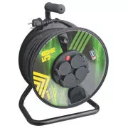 Emos produžni bubanj - 4 utičnice, 50m, 1,5 mm, guma, IP44