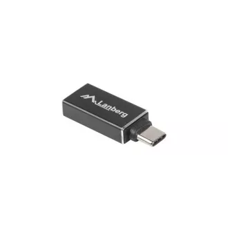 LANBERG USB-C(M) 3.1 na USB-A(F) adapter crni OTG