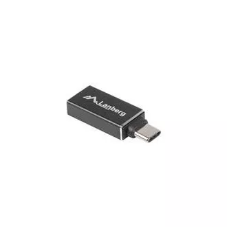 LANBERG USB-C(M) 3.1 na USB-A(F) adapter crni OTG