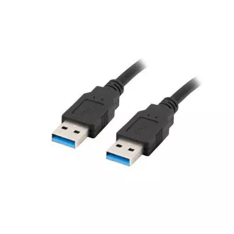 LANBERG USB-A M/M 3.0 kabel 1M crni LANBERG USB-A M/M 3.0 kabel 1M crni