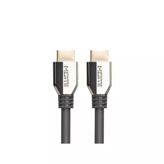 LANBERG Ultra High Speed HDMI 2.1 kabel, 48 Gbps, 8K@60Hz, 5K@120Hz, duljina 0,5m, crni, pozlaćeni konektori