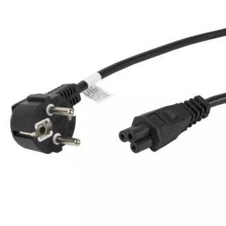 LANBERG CEE 7/7 (MICKEY) prema IEC 320 C5 KABEL ZA NAPAJANJE 1,8 M VDE crni