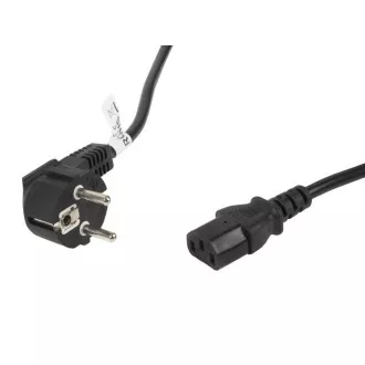 LANBERG CEE 7/7 prema IEC 320 C13 KABEL ZA NAPAJANJE 5M VDE crni