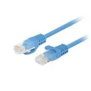 LANBERG Patch kabel CAT.5E UTP 0.25M plavi Fluke Passed