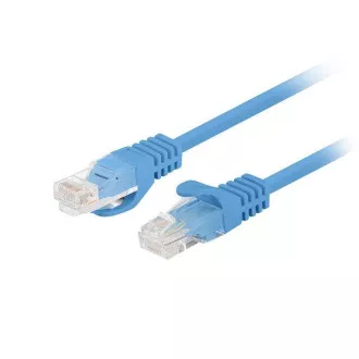LANBERG Patch kabel CAT.5E UTP 0.25M plavi Fluke Passed