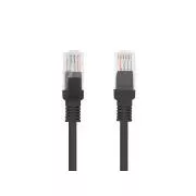 LANBERG Patch kabel CAT.5E UTP 20M crni Fluke Passed