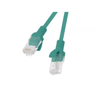 LANBERG Patch kabel CAT.5E UTP 2M zeleni Fluke Passed