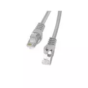 LANBERG Patch kabel CAT.6 FTP 15M sivi Fluke Passed