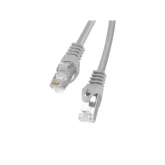 LANBERG Patch kabel CAT.6 FTP 1M sivi Fluke Passed