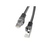 LANBERG Patch kabel CAT.6 FTP 20M crni Fluke Passed