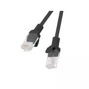 LANBERG Patch kabel CAT.6 UTP 1.5M crni Fluke Passed