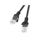 LANBERG Patch kabel CAT.6 UTP 15M crni Fluke Passed