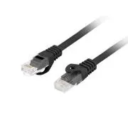 LANBERG Patch kabel CAT.6 UTP LSZH CU 1M crni Fluke prošao
