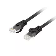 LANBERG Patch kabel CAT.6 UTP LSZH CU 5M crni Fluke prošao