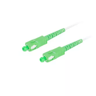 LANBERG optički patch kabel SM SC/APC-SC/APC simplex 35m LSZH G657B3 promjer 3mm, boja bijela
