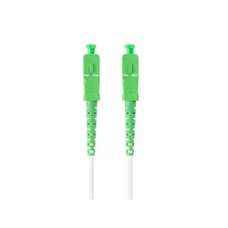 LANBERG optički patch kabel SM SC/APC-SC/APC simplex 35m LSZH G657B3 promjer 3mm, boja bijela