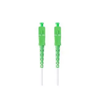 LANBERG optički patch kabel SM SC/APC-SC/APC simplex 35m LSZH G657B3 promjer 3mm, boja bijela