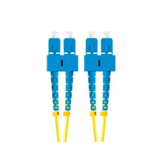 LANBERG optički patch kabel SM SC/UPC-SC/UPC duplex 2m LSZH G657A1 promjer 3mm, boja žuta LANBERG optički patch kabel SM SC/UPC-SC/UPC duplex 2m LSZH G657A1 promjer 3mm, boja žuta