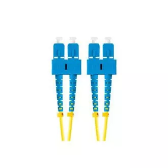 LANBERG optički patch kabel SM SC/UPC-SC/UPC duplex 2m LSZH G657A1 promjer 3mm, boja žuta LANBERG optički patch kabel SM SC/UPC-SC/UPC duplex 2m LSZH G657A1 promjer 3mm, boja žuta