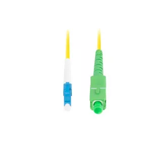 LANBERG optički patch kabel SM LC/UPC-SC/APC simplex 5m LSZH G657A1 promjer 3mm, boja žuta LANBERG optički patch kabel SM LC/UPC-SC/APC simplex 5m LSZH G657A1 promjer 3mm, boja žuta