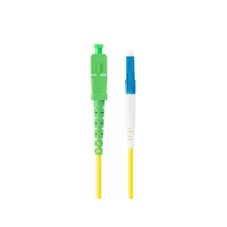 LANBERG optički patch kabel SM LC/UPC-SC/APC simplex 5m LSZH G657A1 promjer 3mm, boja žuta LANBERG optički patch kabel SM LC/UPC-SC/APC simplex 5m LSZH G657A1 promjer 3mm, boja žuta